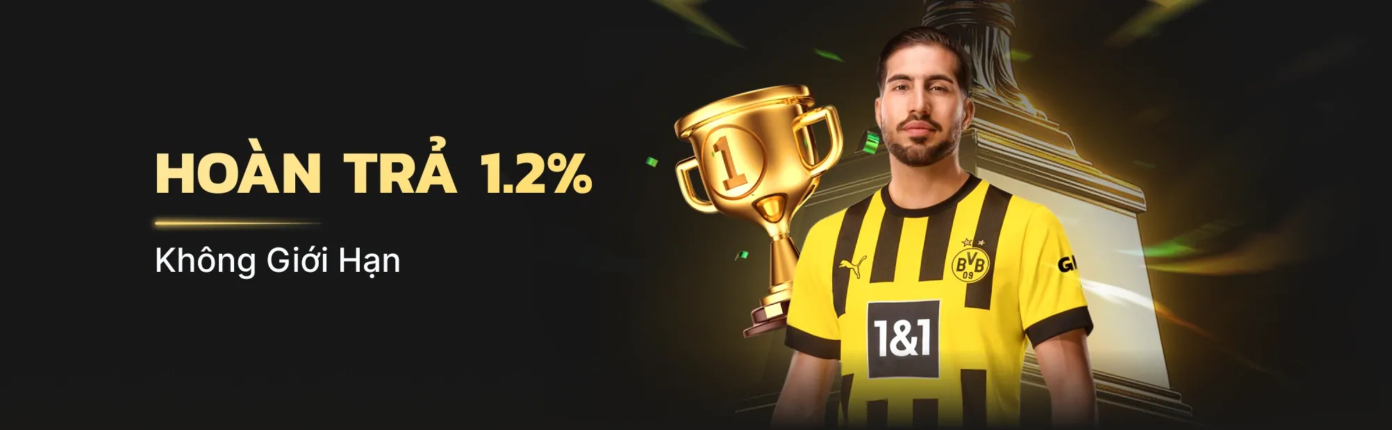 Banner khuyến mãi sự kiện đặc biệt BetKing